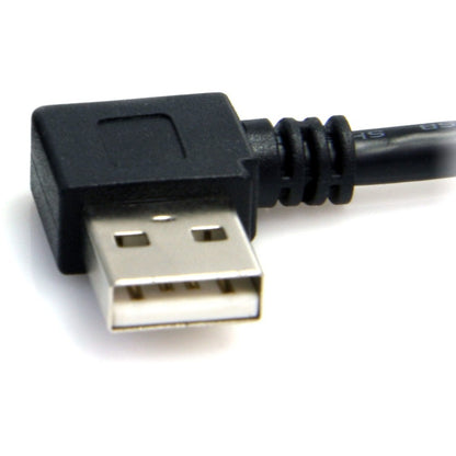Câble USB à angle droit A vers B de 0,9 m StarTech.com - M/M USB2HAB2RA3