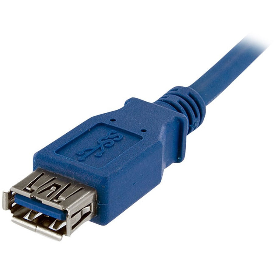 Câble d'extension USB 3.0 SuperSpeed ​​(5 Gbit/s) A vers A de StarTech.com - M/F - 1 m - Bleu - USB3SEXT1M