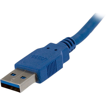 Câble d'extension USB 3.0 SuperSpeed ​​(5 Gbit/s) A vers A de StarTech.com - M/F - 1 m - Bleu - USB3SEXT1M