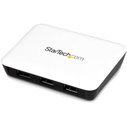 Adaptateur réseau StarTech.com USB 3.0 vers Gigabit Ethernet NIC avec hub 3 ports - Blanc ST3300U3S