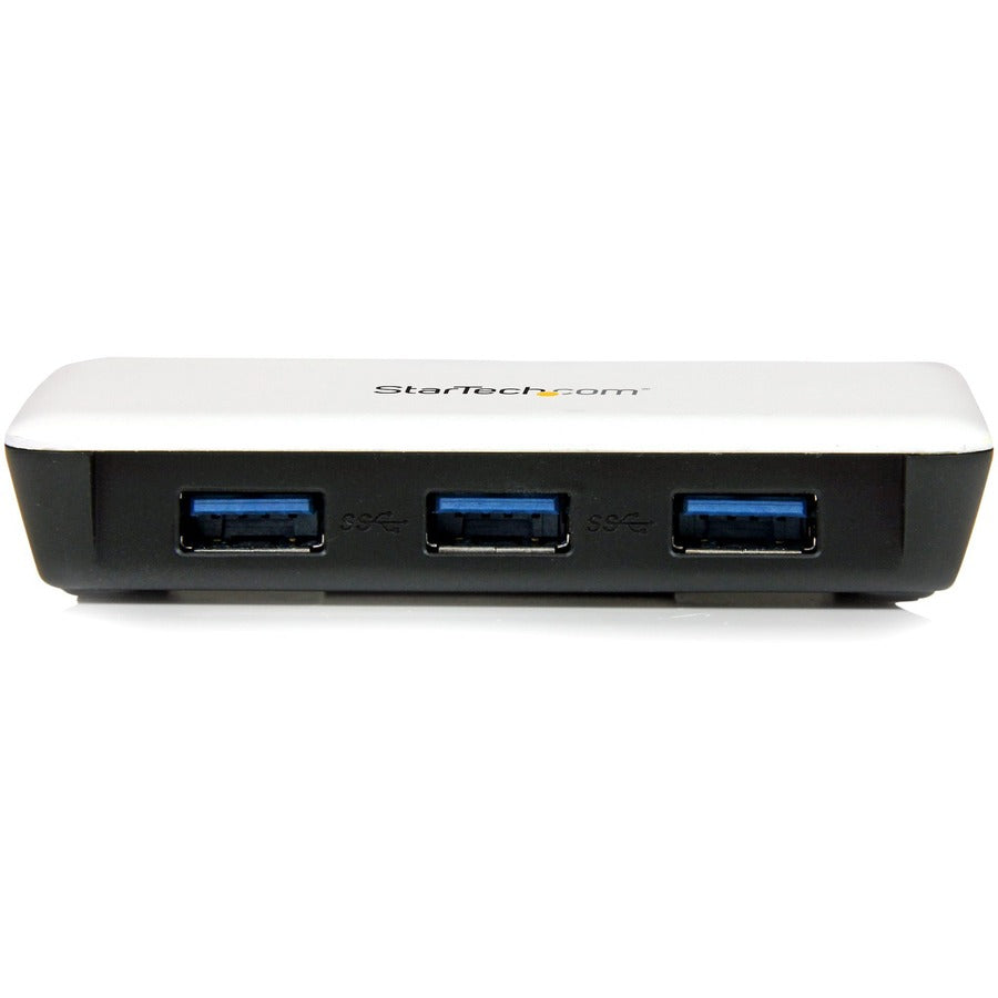 Adaptateur réseau StarTech.com USB 3.0 vers Gigabit Ethernet NIC avec hub 3 ports - Blanc ST3300U3S