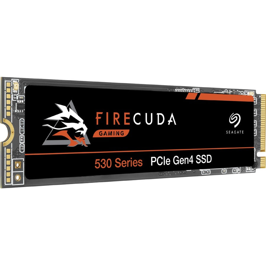 Seagate FireCuda 530 ZP1000GM3A013 1 TB Solid State Drive - M.2 2280 Internal - PCI Express NVMe (PCI Express NVMe 4.0 x4) - Black ZP1000GM3A013