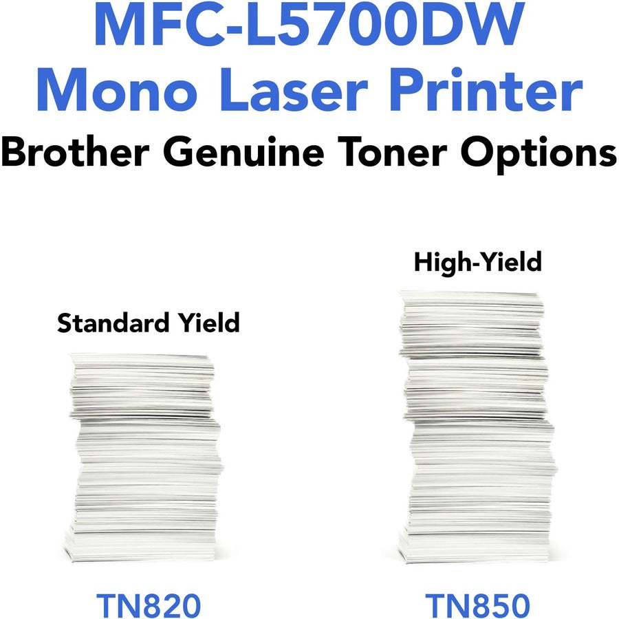 Imprimante multifonction laser sans fil Brother MFC-L5700DW - Monochrome MFCL5700DW