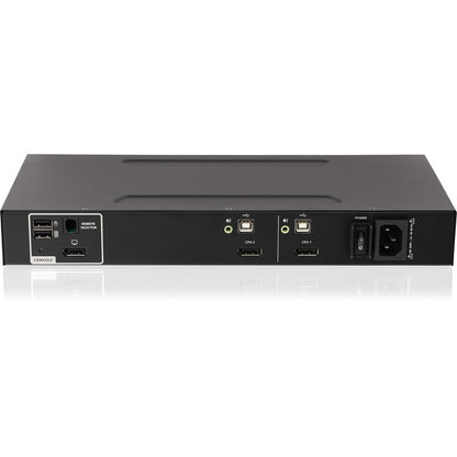 IOGEAR 2-Port Single View DisplayPort KVM Switch w/Audio GCS1412TAA4