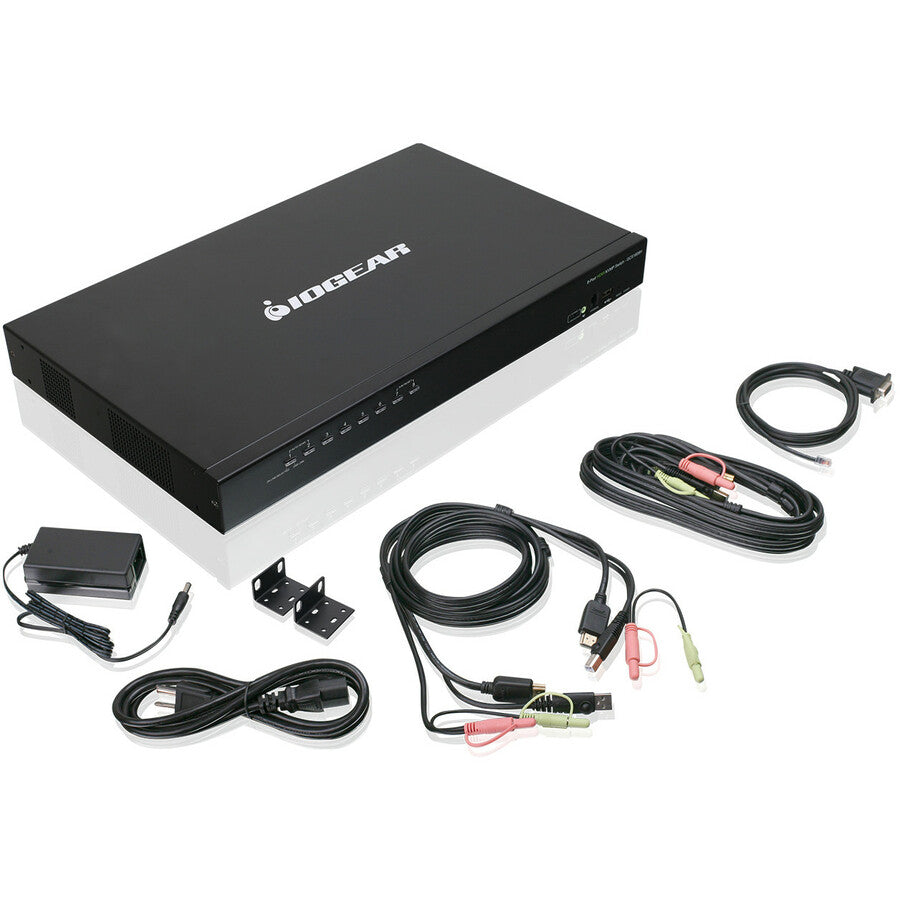 Commutateur KVM USB HDMI 8 ports IOGEAR avec audio (conforme TAA) GCS1808H