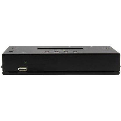 StarTech.com Duplicateur et effaceur de disque dur autonome 1:1, cloneur/copieur de disque dur/SSD SAS/SATA et effaceur/désinfecteur/nettoyeur de disque, sans outil SATSASDUPE11