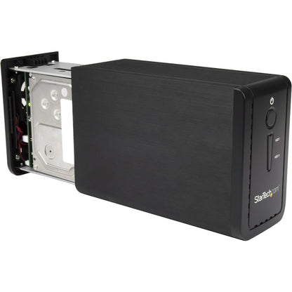 Boîtier pour disque dur 3,5" à 2 baies avec RAID - USB 3.1 - SATA (6 Gbit/s) - Boîtier pour disque dur externe double 3,5" HDD/SSD/SSHD - USB-C et USB-A S352BU313R