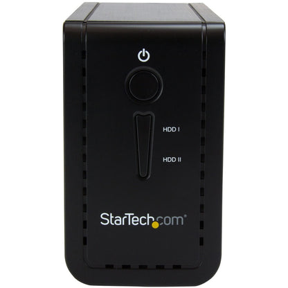 Boîtier pour disque dur 3,5" à 2 baies avec RAID - USB 3.1 - SATA (6 Gbit/s) - Boîtier pour disque dur externe double 3,5" HDD/SSD/SSHD - USB-C et USB-A S352BU313R