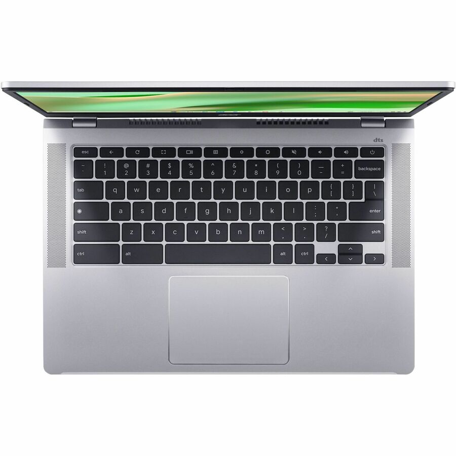 Acer Chromebook 314 CB314-4HT CB314-4HT-38SL Chromebook à écran tactile 14" - Full HD - Intel Core i3 i3-N305 - 8 Go - Mémoire flash 128 Go - Clavier anglais (US) - Argent NX.KMUAA.003