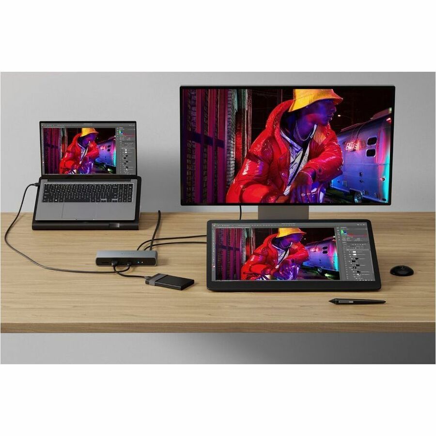 Station d'accueil Targus HyperDrive Thunderbolt 4 HDTB4D-US