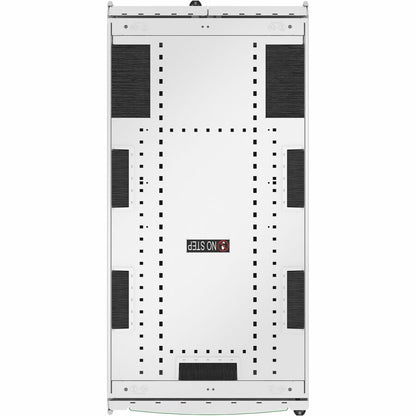 APC by Schneider Electric NetShelter SX Server Rack Gen 2, 48U, 2258H x 600W x 1200D mm, with Sides, White AR3307W2