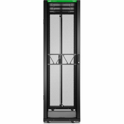 Rack serveur APC by Schneider Electric NetShelter SX Gen 2, 42U, 1991H x 600L x 1200P mm, avec côtés, noir AR3300B2