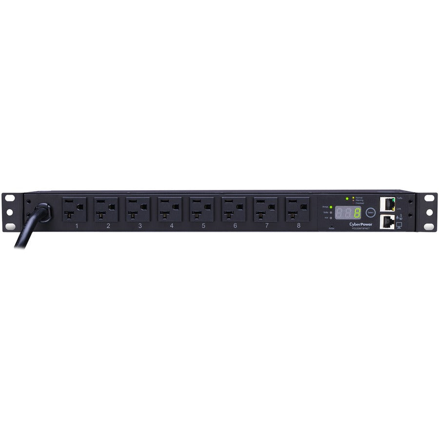 PDU surveillé CyberPower RM 1U PDU20MT8FNET 20 A 8 prises PDU20MT8FNET