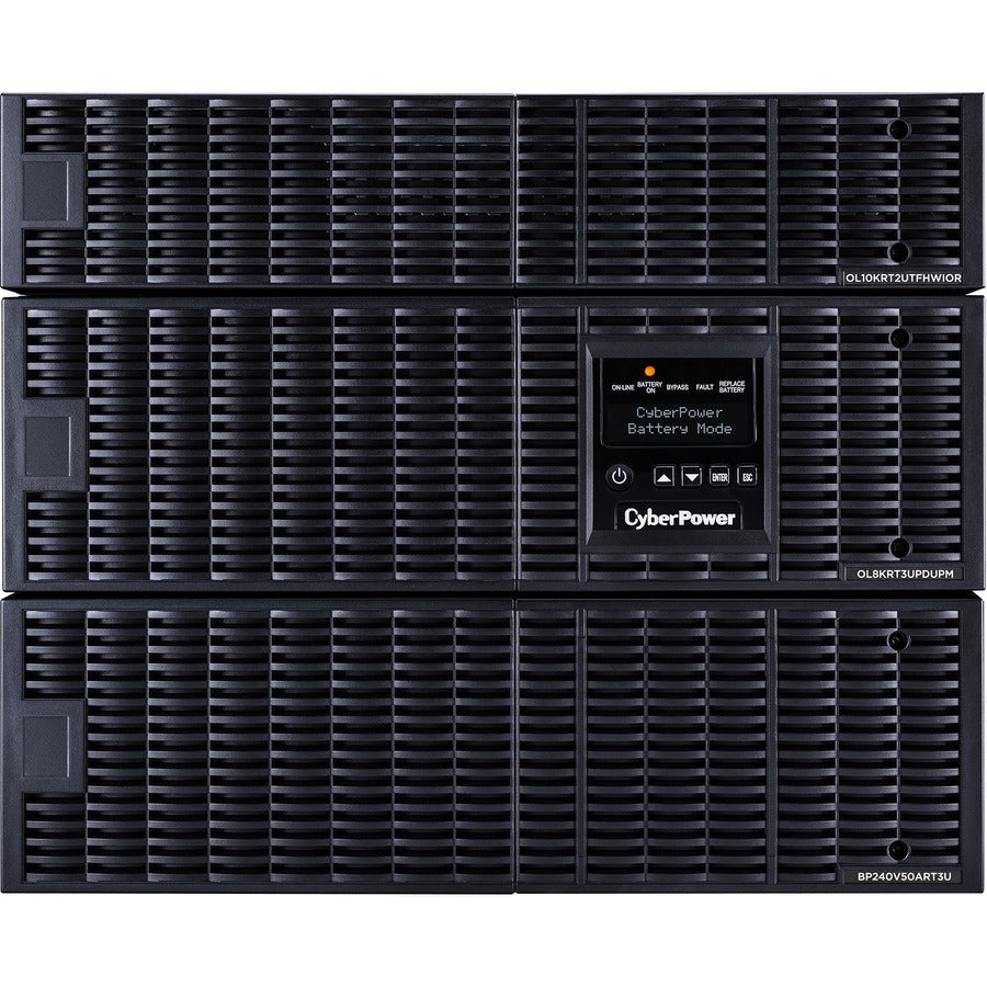 Onduleur en ligne CyberPower OL8000RT3UPDUTF 8 kVA TF 8U Bypass de maintenance HW 120/208 V RT 3 ans de garantie OL8000RT3UPDUTF