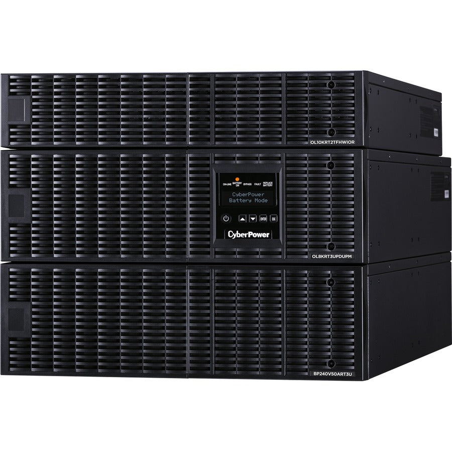 Onduleur en ligne CyberPower OL8000RT3UPDUTF 8 kVA TF 8U Bypass de maintenance HW 120/208 V RT 3 ans de garantie OL8000RT3UPDUTF