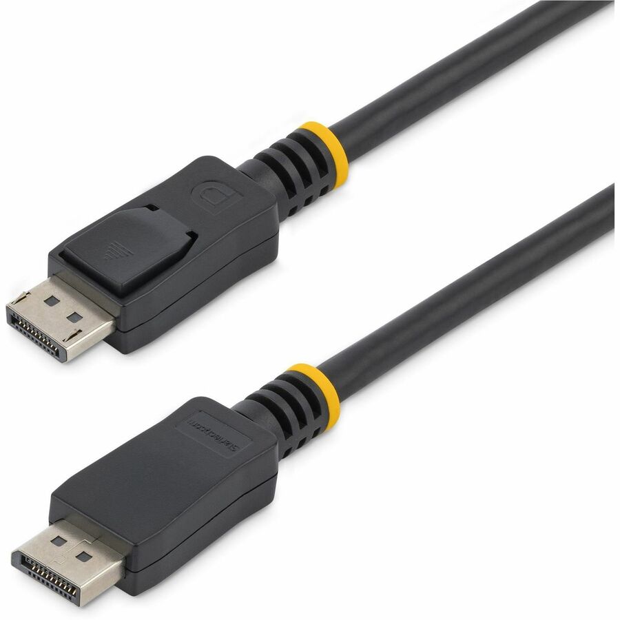 Câble DisplayPort 1.2 StarTech.com de 2 m (6 pi), câble DisplayPort 4K x 2K UHD certifié VESA, câble/cordon DP pour moniteur, avec loquets DISPL2M