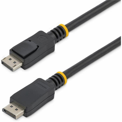 Câble DisplayPort 1.2 StarTech.com de 2 m (6 pi), câble DisplayPort 4K x 2K UHD certifié VESA, câble/cordon DP pour moniteur, avec loquets DISPL2M