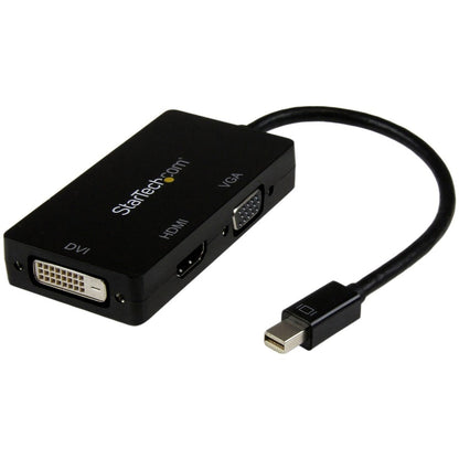 Adaptateur Mini DisplayPort StarTech.com - 3 en 1 - 1080p - Adaptateur d'écran - Mini DP vers HDMI / VGA / DVI Adaptateur Hub MDP2VGDVHD
