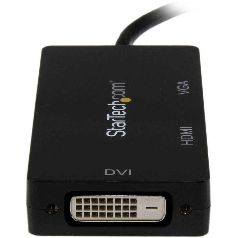 Adaptateur Mini DisplayPort StarTech.com - 3 en 1 - 1080p - Adaptateur d'écran - Mini DP vers HDMI / VGA / DVI Adaptateur Hub MDP2VGDVHD