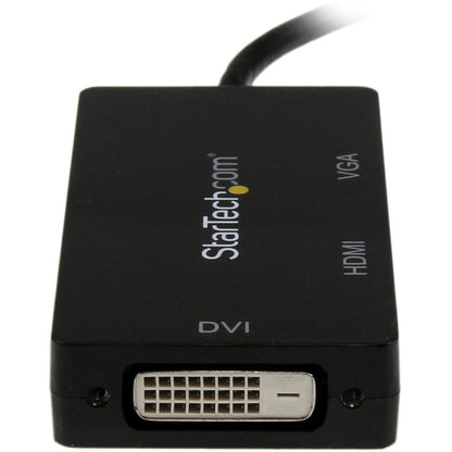 Adaptateur Mini DisplayPort StarTech.com - 3 en 1 - 1080p - Adaptateur d'écran - Mini DP vers HDMI / VGA / DVI Adaptateur Hub MDP2VGDVHD