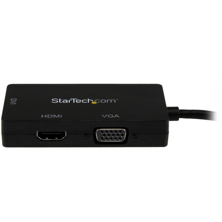 Adaptateur Mini DisplayPort StarTech.com - 3 en 1 - 1080p - Adaptateur d'écran - Mini DP vers HDMI / VGA / DVI Adaptateur Hub MDP2VGDVHD