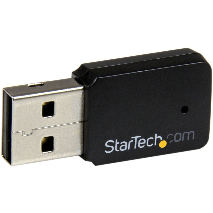 Adaptateur réseau sans fil AC double bande mini USB 2.0 AC600 de StarTech.com - Adaptateur WiFi 1T1R 802.11ac USB433WACDB