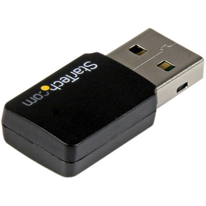 Adaptateur réseau sans fil AC double bande mini USB 2.0 AC600 de StarTech.com - Adaptateur WiFi 1T1R 802.11ac USB433WACDB