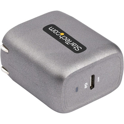 Chargeur mural USB-C 30 W de StarTech.com, chargeur portable GaN avec charge rapide USB Power Delivery, certifié USB-IF, câble de 1,8 m, chargeur USB-C WCH1C30