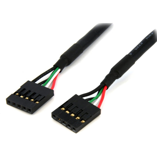 Câble d'en-tête de carte mère USB IDC interne à 5 broches F/F de 61 cm StarTech.com USBINT5PIN24