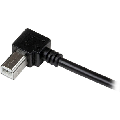Câble USB 2.0 A vers B coudé StarTech.com de 1 m - M/M USBAB1MR