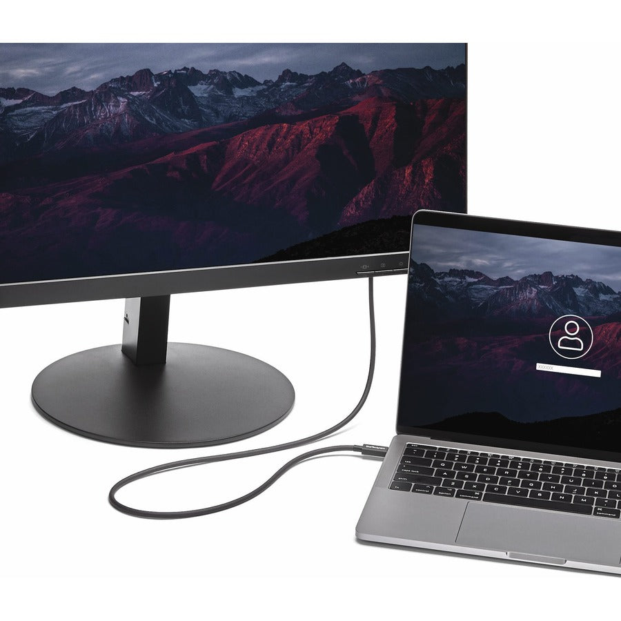 Câble Thunderbolt 3 StarTech.com de 2 m (6,6 pi), 20 Gbit/s, PD 100 W, vidéo 4K, certifié Thunderbolt, compatible avec TB4/USB 3.2/DisplayPort TBLT3MM2M