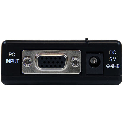 StarTech.com High Resolution VGA to Composite (RCA) or S-Video Converter - PC to TV VGA2VID