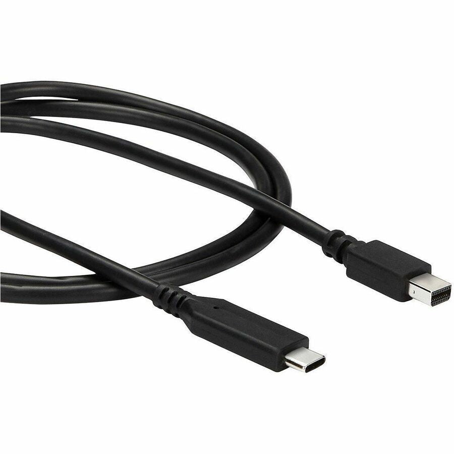 StarTech.com Câble USB-C vers Mini DisplayPort de 1 m - 4K 60 Hz - Noir - Câble adaptateur USB 3.1 Type-C vers Mini DP - Câble mDP CDP2MDPMM1MB