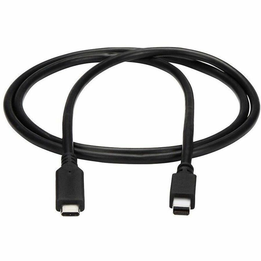 StarTech.com Câble USB-C vers Mini DisplayPort de 1 m - 4K 60 Hz - Noir - Câble adaptateur USB 3.1 Type-C vers Mini DP - Câble mDP CDP2MDPMM1MB
