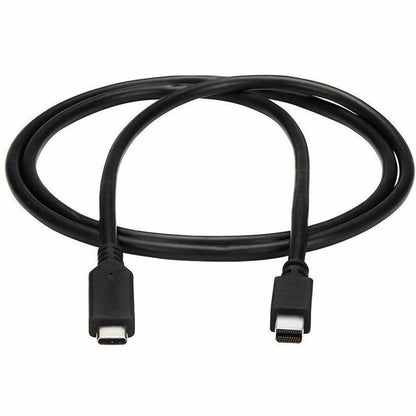 StarTech.com Câble USB-C vers Mini DisplayPort de 1 m - 4K 60 Hz - Noir - Câble adaptateur USB 3.1 Type-C vers Mini DP - Câble mDP CDP2MDPMM1MB