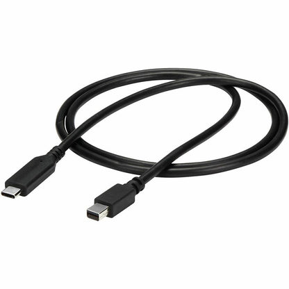 StarTech.com Câble USB-C vers Mini DisplayPort de 1 m - 4K 60 Hz - Noir - Câble adaptateur USB 3.1 Type-C vers Mini DP - Câble mDP CDP2MDPMM1MB