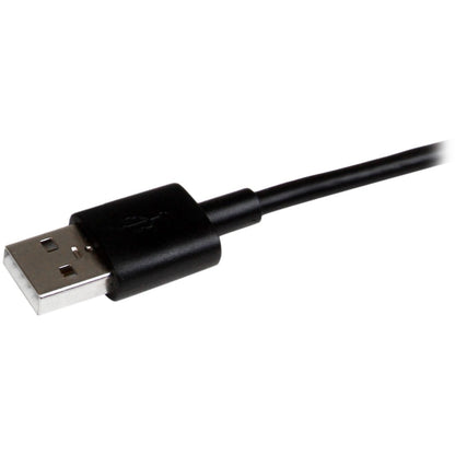StarTech.com Câble combiné Apple Lightning 8 broches ou connecteur Dock 30 broches ou Micro USB vers USB de 1 m (3 pi) noir pour iPhone / iPod / iPad LTADUB1MB