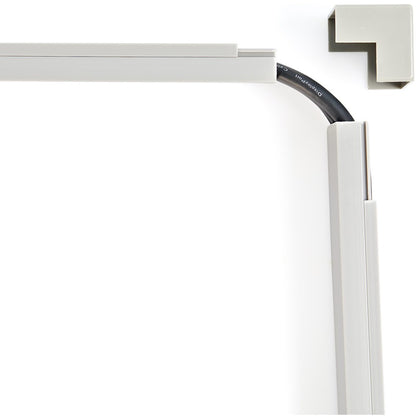StarTech.com Lot de 20 connecteurs d'angle extérieurs pour chemin de câbles CBMWD3816 Accessoires de gestion de câbles Conduit de câblage Coude extérieur à 90° UL CBMWD3816O
