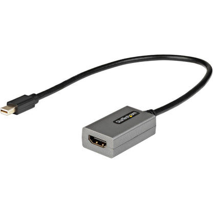 Adaptateur Mini DisplayPort vers HDMI StarTech.com, dongle adaptateur mDP vers HDMI, 1080p, convertisseur vidéo Mini DP 1.2 vers HDMI, câble de 30,5 cm de long MDP2HDEC