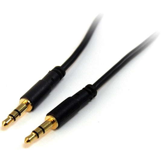 Câble audio stéréo fin 3,5 mm StarTech.com de 30 cm - M/M MU1MMS