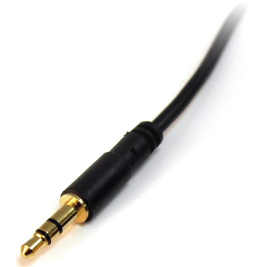 Câble audio stéréo fin 3,5 mm StarTech.com de 30 cm - M/M MU1MMS