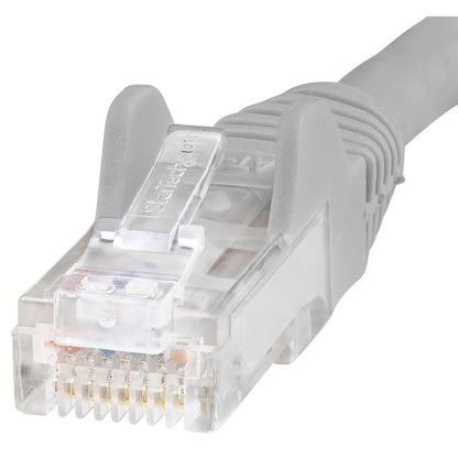 StarTech.com 6in CAT6 Ethernet Cable - Gray Snagless Gigabit - 100W PoE UTP 650MHz Category 6 Patch Cord UL Certified Wiring/TIA N6PATCH6INGR