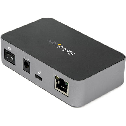 StarTech.com Hub USB C 3.1 Gen 2 à 3 ports avec adaptateur Ethernet - USB Type C 10 Gbit/s vers 2 USB-A 1 USB-C - Hub alimenté avec charge rapide HB31C2A1CGS