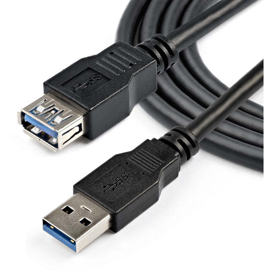Câble d'extension USB 3.0 SuperSpeed ​​(5 Gbit/s) A vers A de 2 m - Noir - StarTech.com - M/F USB3SEXT2MBK
