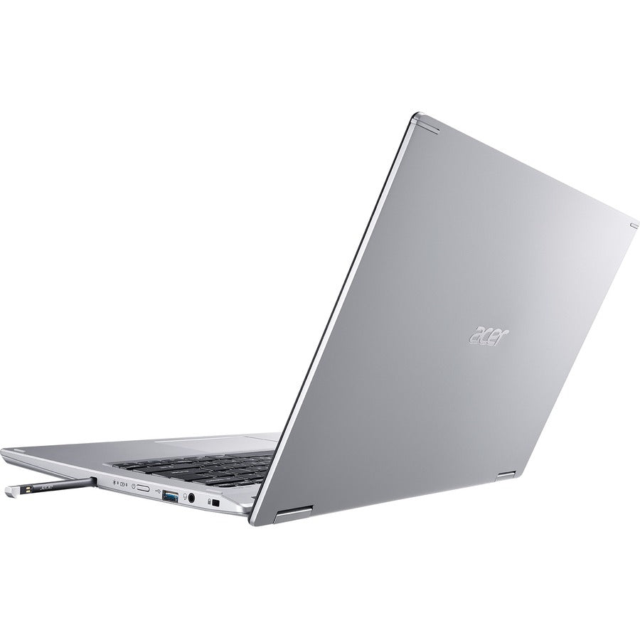 Acer Spin 3 SP314-54N SP314-54N-56SZ Ordinateur portable convertible 2 en 1 à écran tactile 14" - Full HD - Intel Core i5 10e génération i5-1035G4 - 8 Go - SSD 256 Go - Clavier anglais - Argent pur NX.HQ7AA.00D