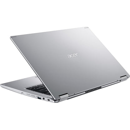 Acer Spin 3 SP314-54N SP314-54N-56SZ Ordinateur portable convertible 2 en 1 à écran tactile 14" - Full HD - Intel Core i5 10e génération i5-1035G4 - 8 Go - SSD 256 Go - Clavier anglais - Argent pur NX.HQ7AA.00D
