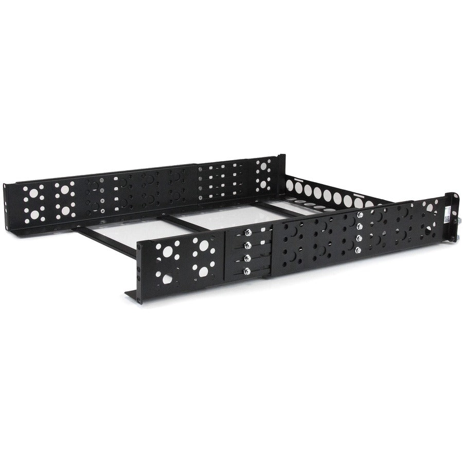 Rails de rack de serveur universels fixes 2U à profondeur réglable de 19 pouces de StarTech.com UNIRAILS2U