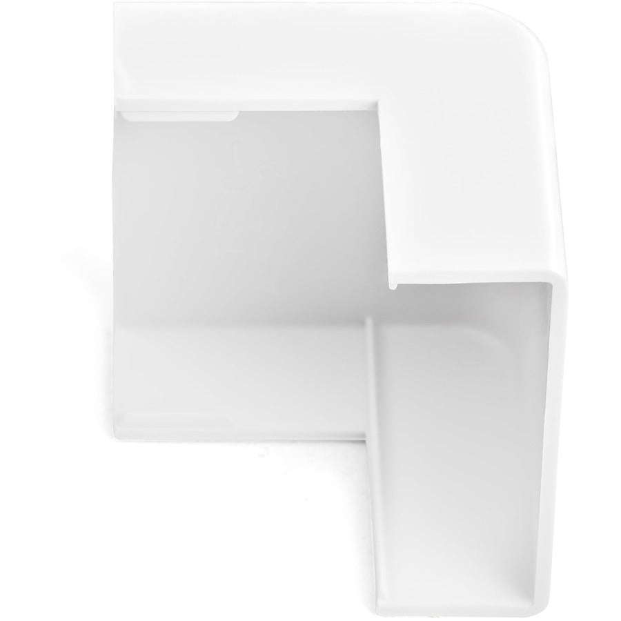 StarTech.com Lot de 20 connecteurs d'angle extérieurs pour chemin de câbles CBMWWD3211 Accessoires de gestion de câbles Conduit de câblage Coude extérieur à 90° UL CBMWWD3211O