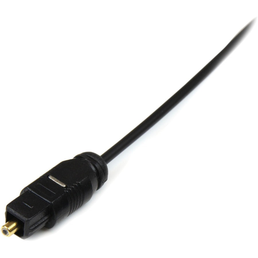 Câble audio optique numérique SPDIF Toslink fin de 4,5 m de StarTech.com THINTOS15