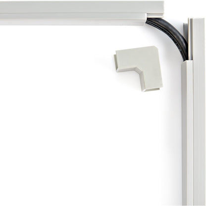 StarTech.com Lot de 20 connecteurs d'angle intérieurs pour chemin de câbles CBMWD3816 - Accessoires de gestion de câbles Connecteurs coudés intérieurs à 90° UL CBMWD3816I